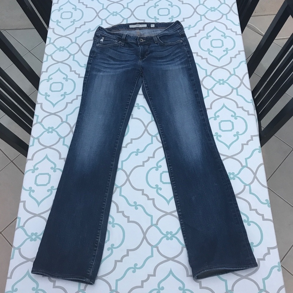 💙👖BIG STAR!! DARK WASH!!👖💙28 5/6 32” AWESOME!! - Picture 6 of 8